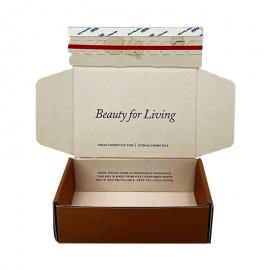 Custom logo mailer box