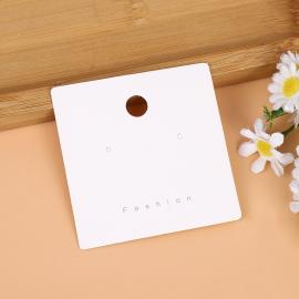 Custom Earring Cards for Selling Wholesale | Retail Ready Premium Jewelry Hanging Display Tags Factory
