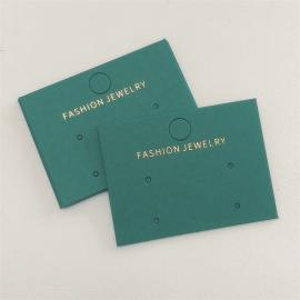 Custom Made Earring Cards Wholesale | Artisanal Premium Jewelry Display Tags Studio Manufacturer