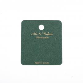 Custom Printed Earring Cards Wholesale | High-Definition Brand Jewelry Display Cards Supplier