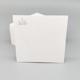 Custom Earring Cards Wholesale | Die-Cut Brand Jewelry Display Cards Manufacturer