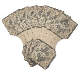 Custom Premium Bracelet Display Cards Bulk | Heavy-Duty Anti-Bowing Sustainable Jewelry Tags Factory