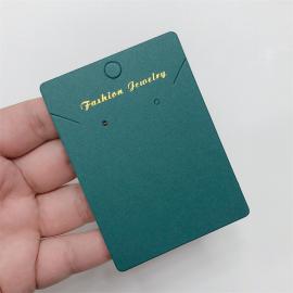 Custom Embossed Bracelet Display Cards Wholesale | Tactile 3D Logo Luxury Jewelry Tag Factory