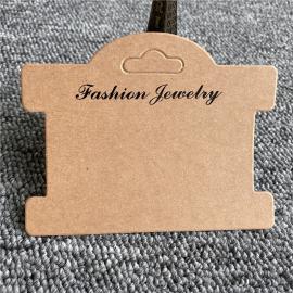 Custom Foil and Embossed Bracelet Display Cards Bulk | Luxury 3D Metallic Jewelry Tag Factory