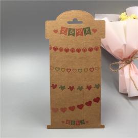 Rigid Barrette Display Cards Wholesale FSC Certified Heavy Duty Metal Hairpin Packaging Tags Manufacturer Custom Logo Printed