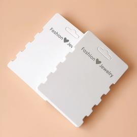 Custom Printed Scrunchie Display Cards Wholesale FSC Certified Luxury Rigid Cardboard Hair Tie Packaging Tags Manufacturer Qingdao Lishimei Packaging