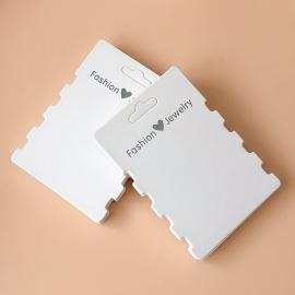 Premium Scrunchie Display Cards Bulk Wholesale FSC Certified Rigid Cardboard Hair Tie Packaging Tags Factory Qingdao Lishimei Packaging